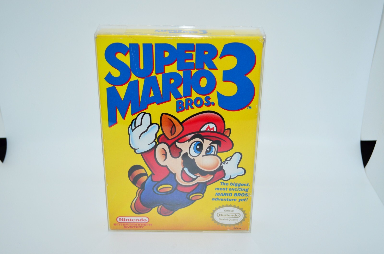 10 Plastic Protective Protectors Cases Sleeves Display Boxes For Nintendo NES
