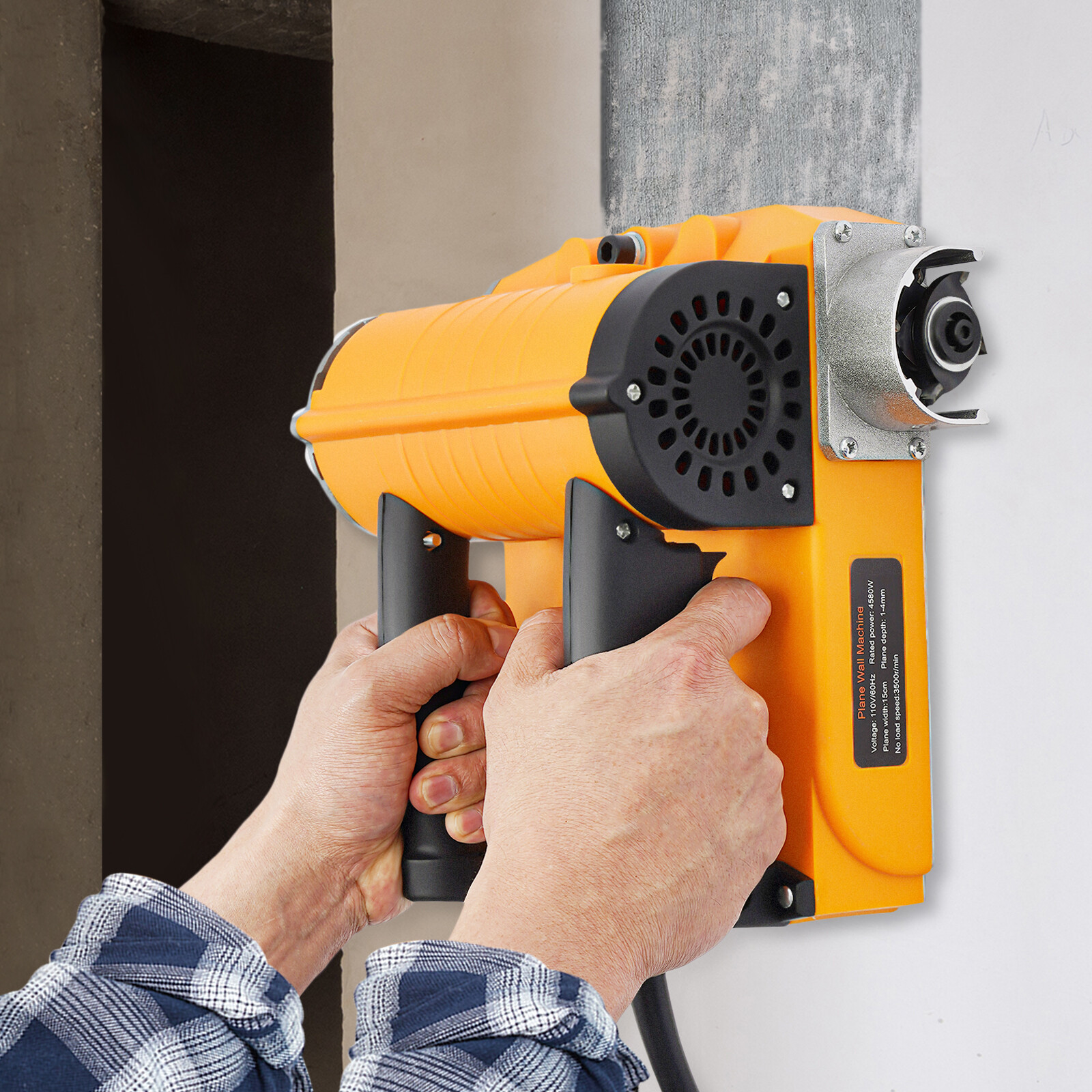 4580W 110V Shovel Machine Electric Wall Scraper Planner Wall Planing Machine