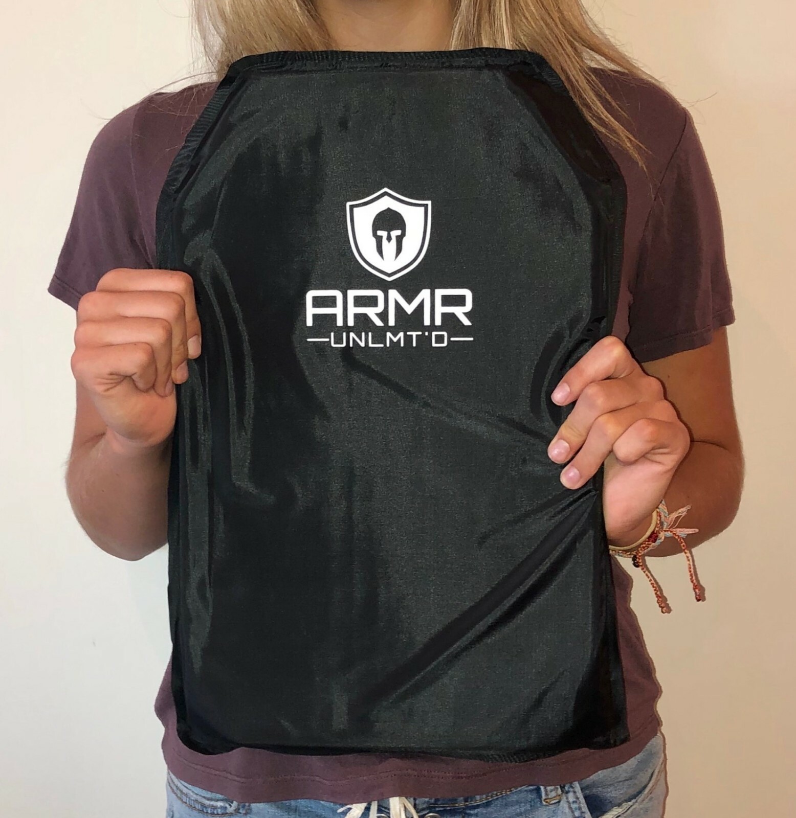 Bulletproof Backpack Insert Panel Shield Lightweight Body Armor Level IIIA