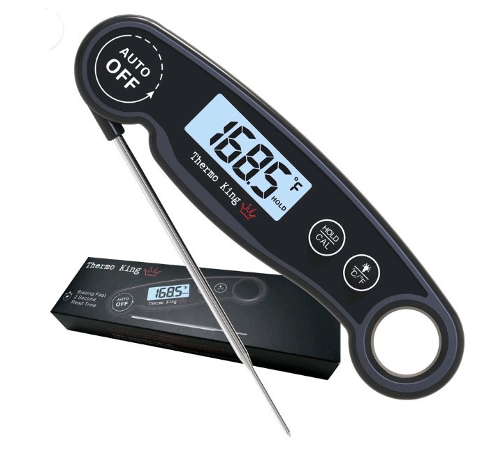 Thermo King Meat Thermometer - Digital Fast Compact New