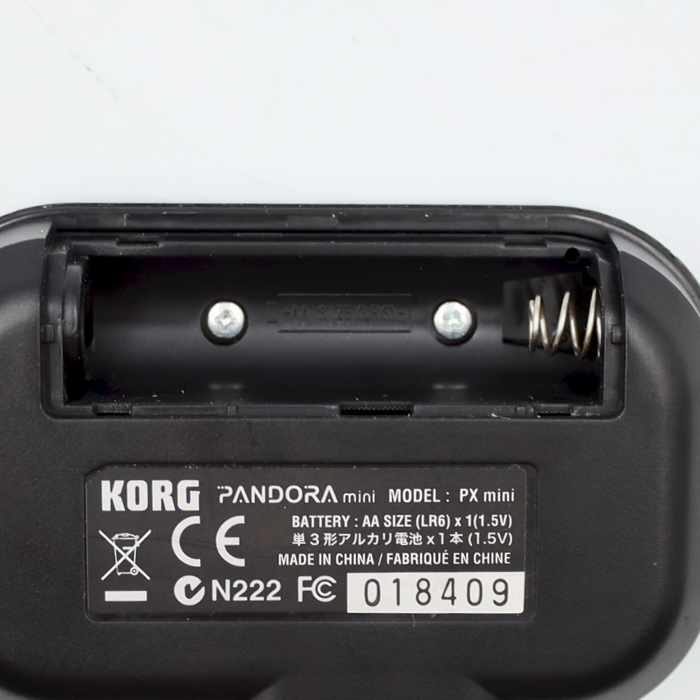 KORG PANDORA mini Black PX mini Multi Guitar Effect Processor 018409