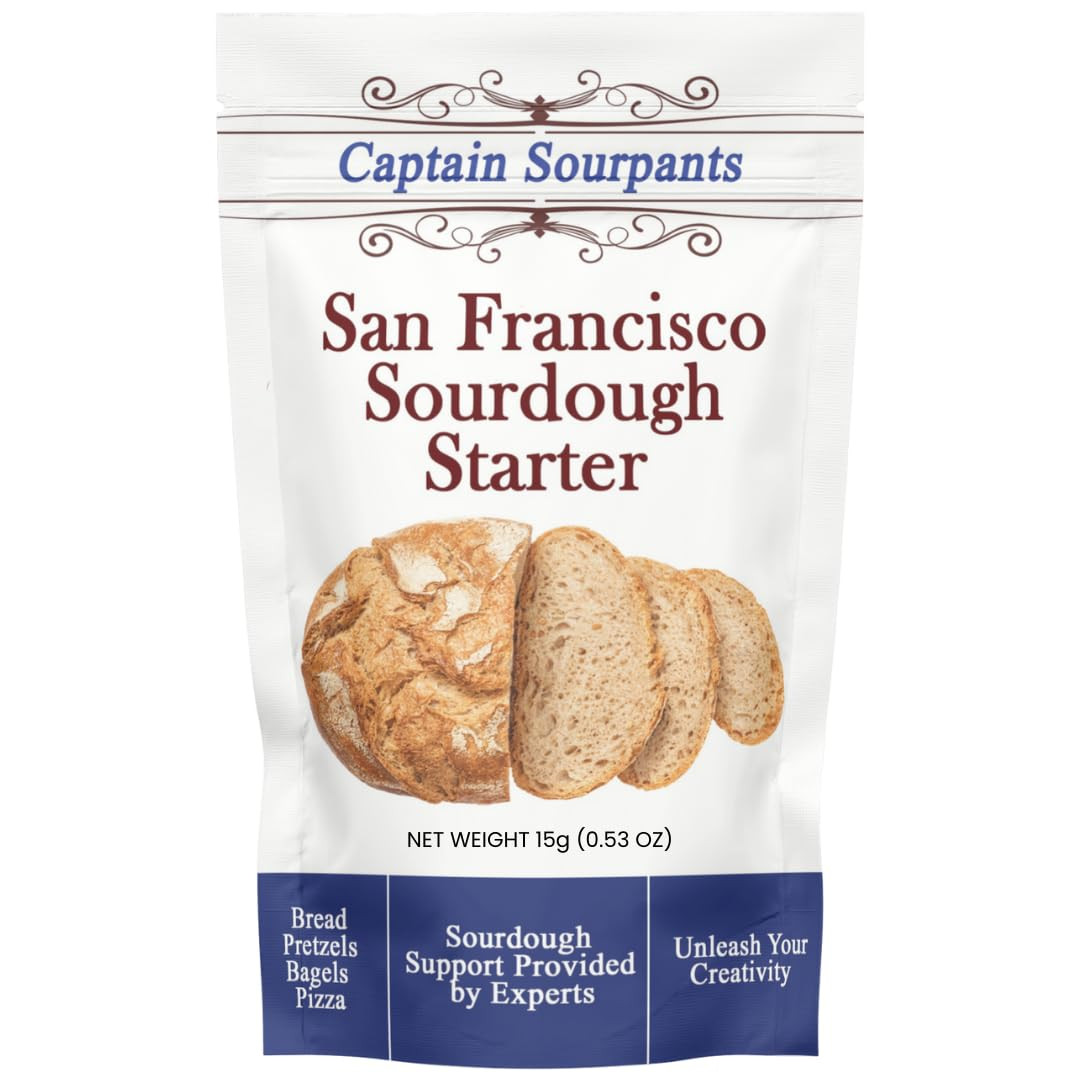 San Francisco Sourdough Starter Culture- 100+ Year Old Dehydrated Heirloom Style