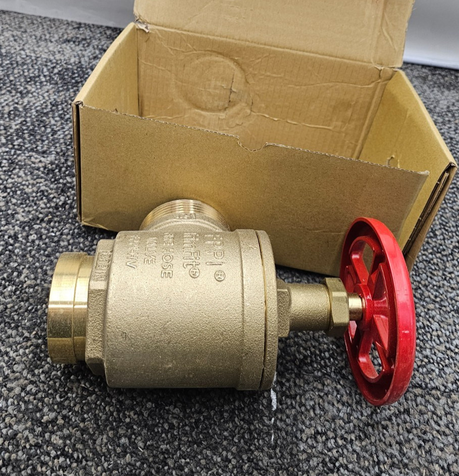 ASC 4324000700 Angle Hose Valve 2-1/2" GRV x MNST FPPI Trimfit Fire Hose Valve