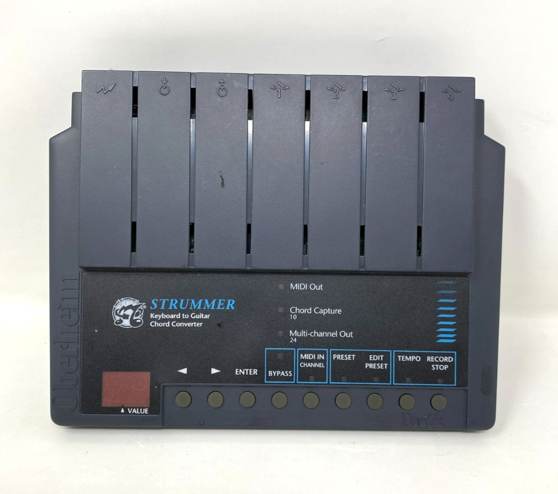 OBERHEIM Strummer PERF/X Performance Expansion Midi Guitar Arpeggiator Module