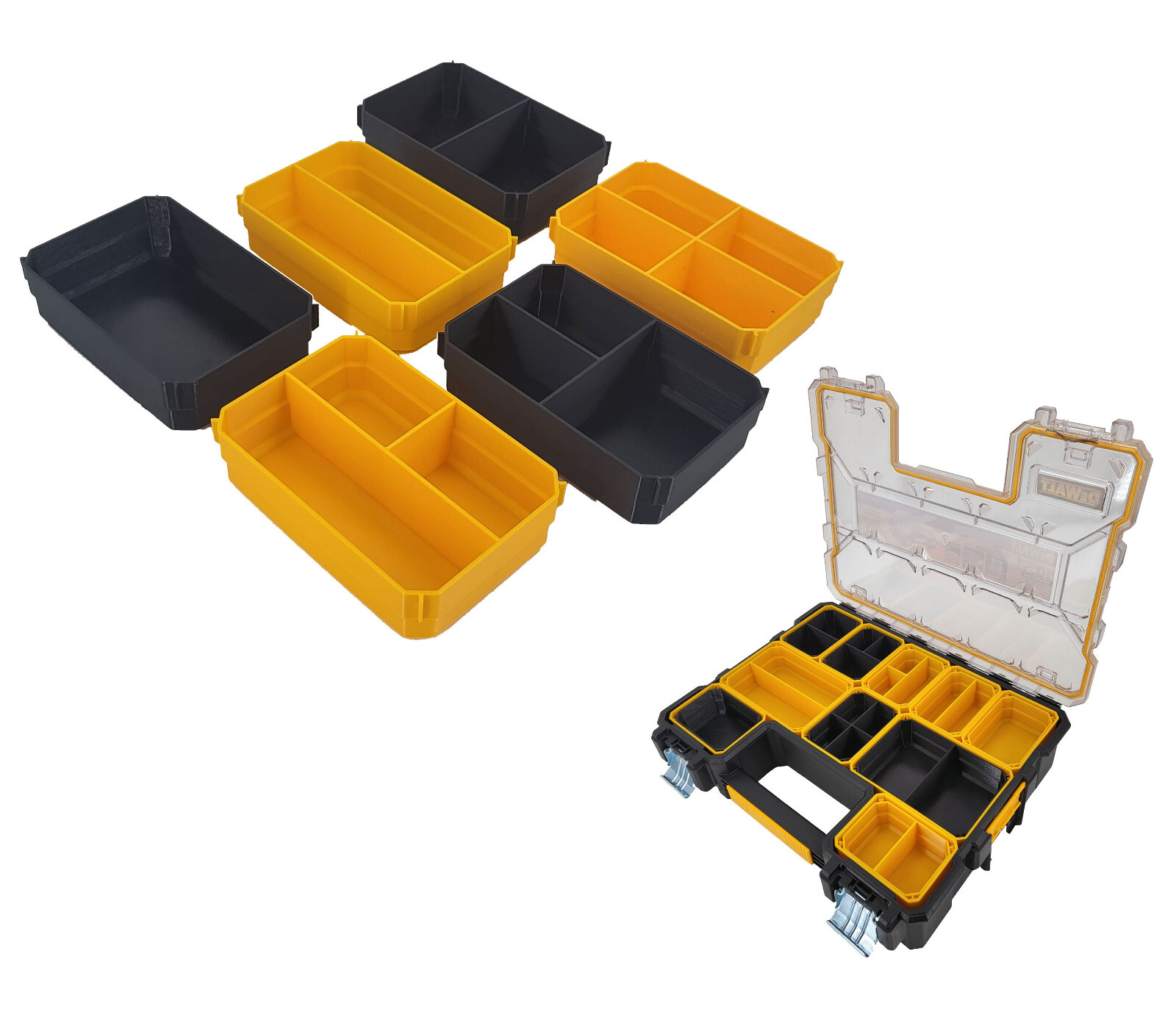 Dewalt Pro Organizer Compatible Large Nesting Bin Cup Insert