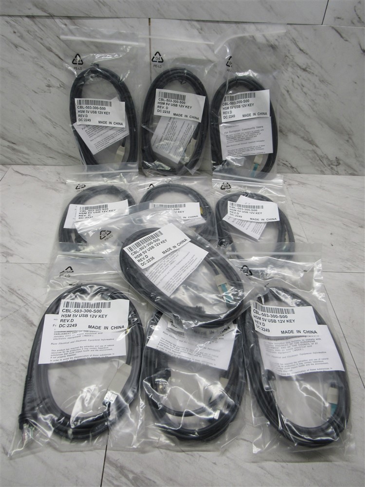 Lot of 10 NEW Honeywell CBL-503-300-S00 Scanner Cables!
