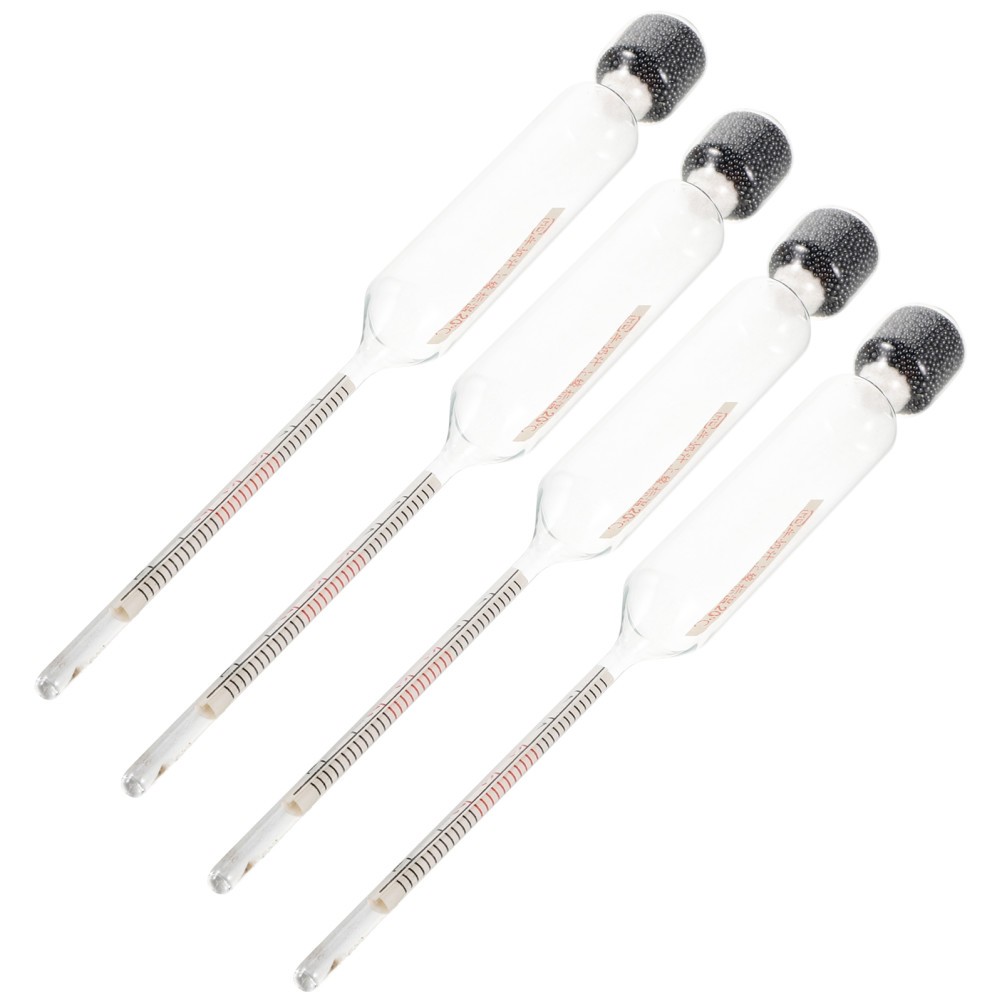 4 Pcs Dairy Density Meter Kitchen Hydrometer Lactate for Beginners