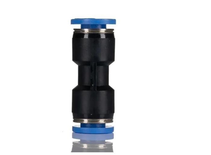 30 x RS PRO Straight Tube-to-Tube Adaptor, Push In 8 mm to Push In 8 mm