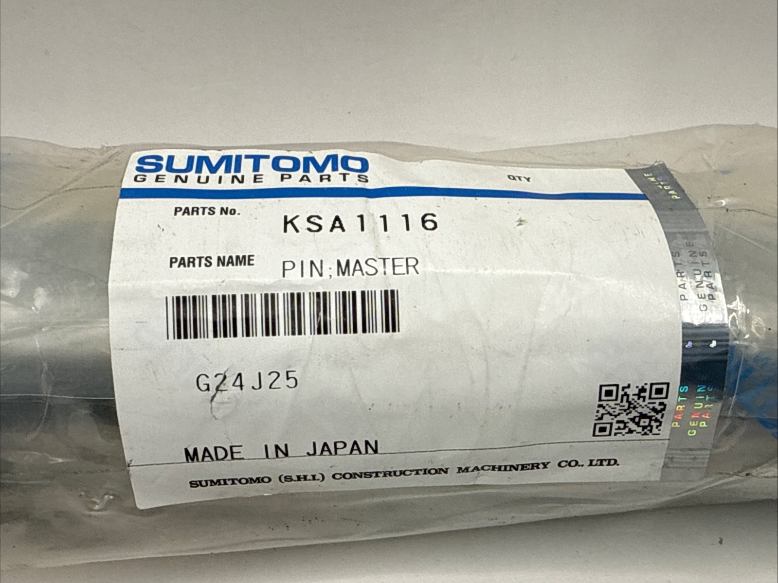 Sumitomo KSA1116 Master Pin Brand New