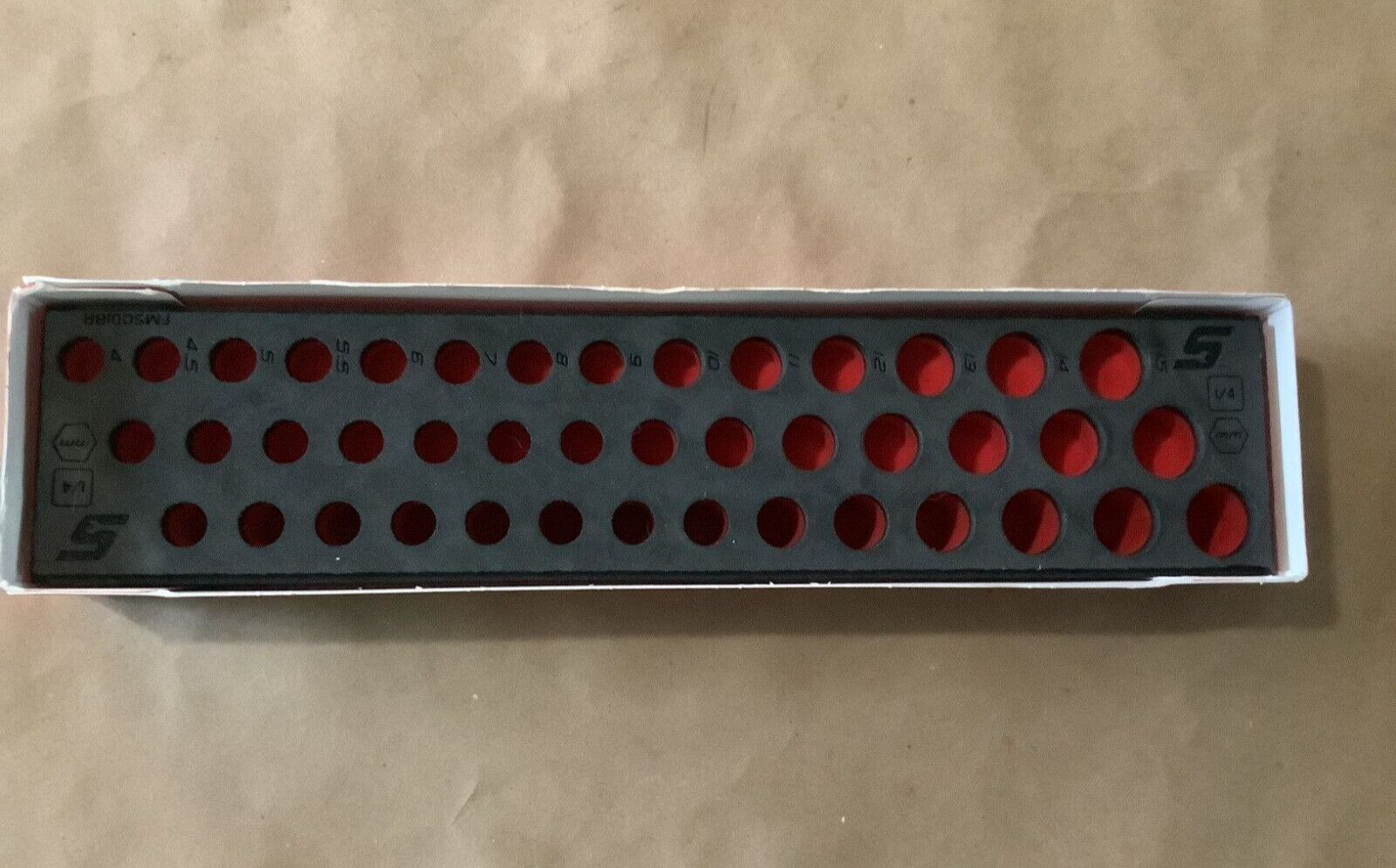 New Snap-on™ Foam Organizer Tray for 42pc 1/4" Drive METRIC Socket Set FMS001BR