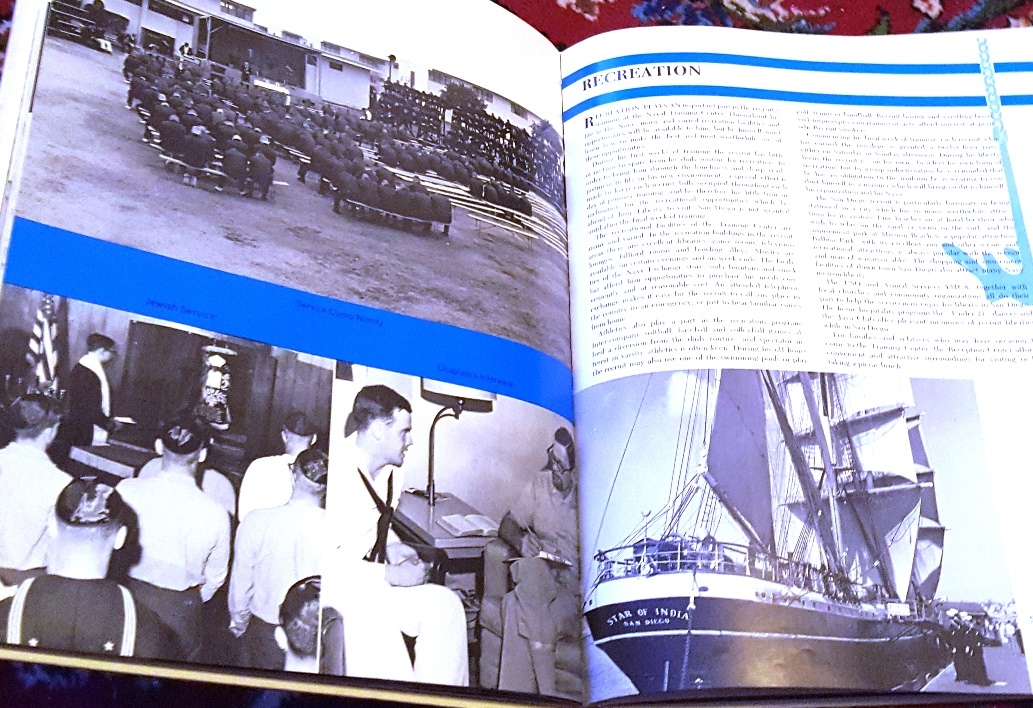 Vtg 1970s Navy Recruit Training Cruise Book "The Anchor" NTC San Diego Boot Camp