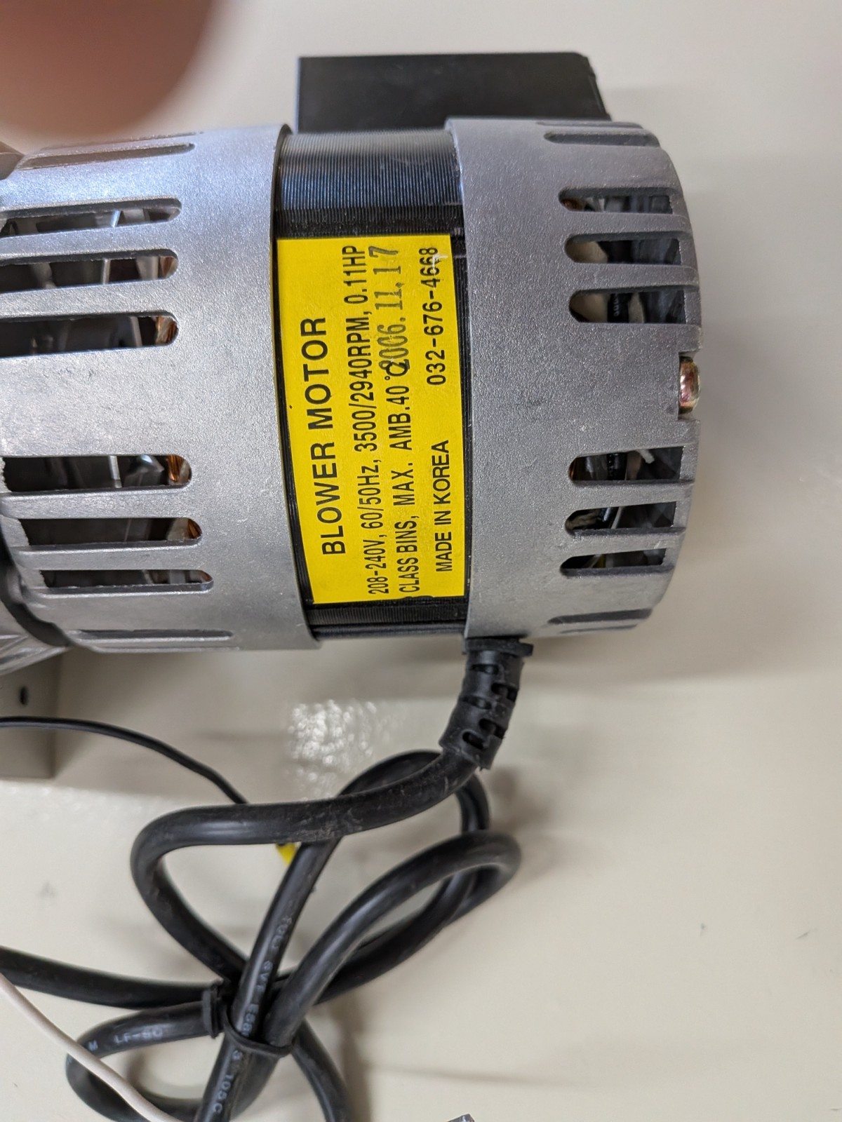 Heller Blower Motor