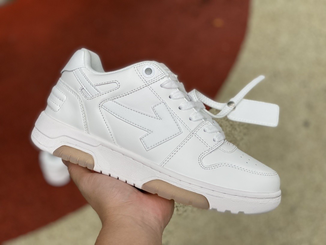 OFF-WHITE Style Arrow Logo Retro All-White OWIA259C99LEA0010100
