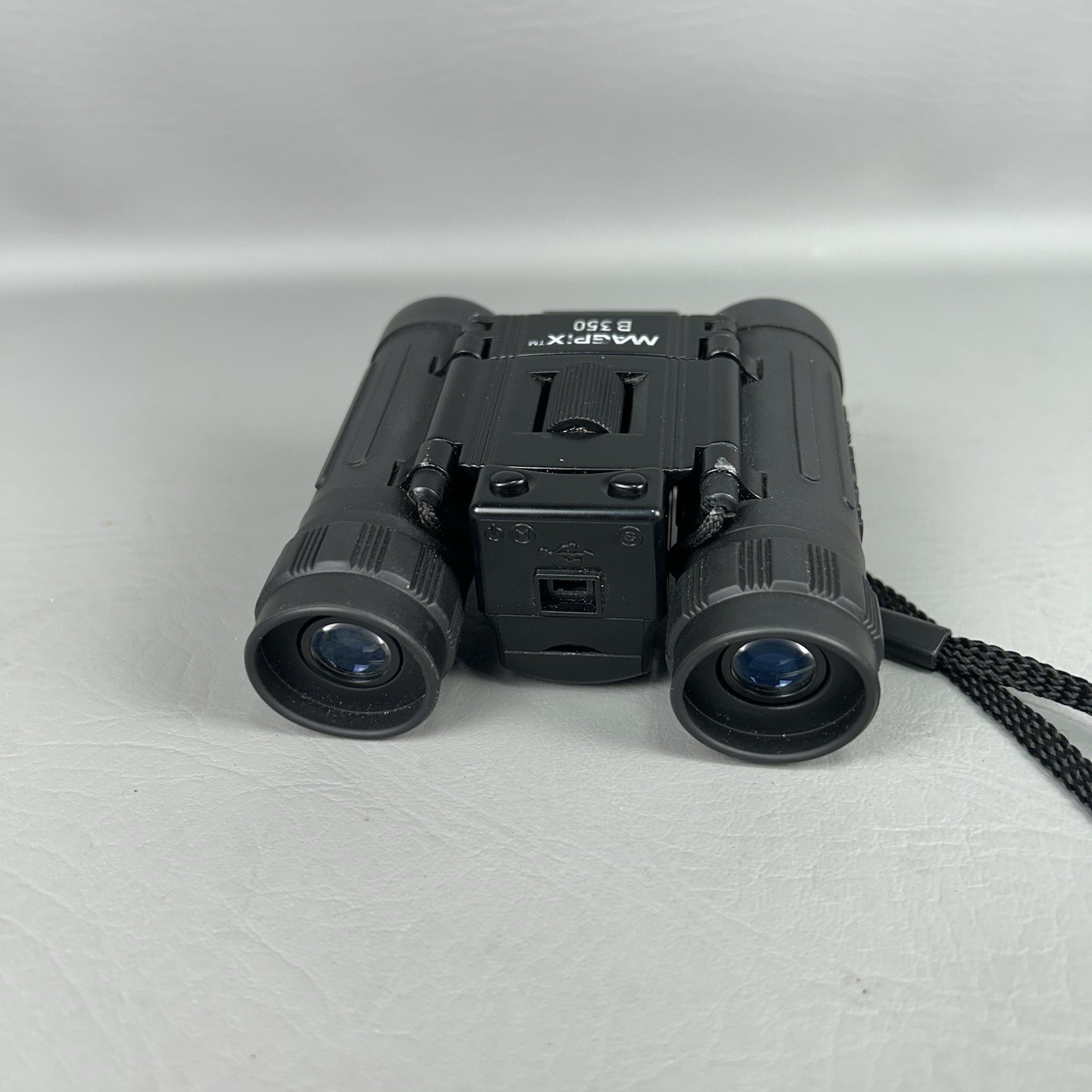 MAGPiX B350 VGA Digital Camera Binoculars Case Cords Software Manual