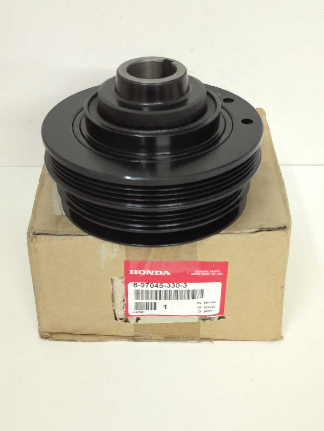 New OEM genuine Isuzu Crankshaft Pulley 1992-1997 Trooper Acura SLX 8970453303