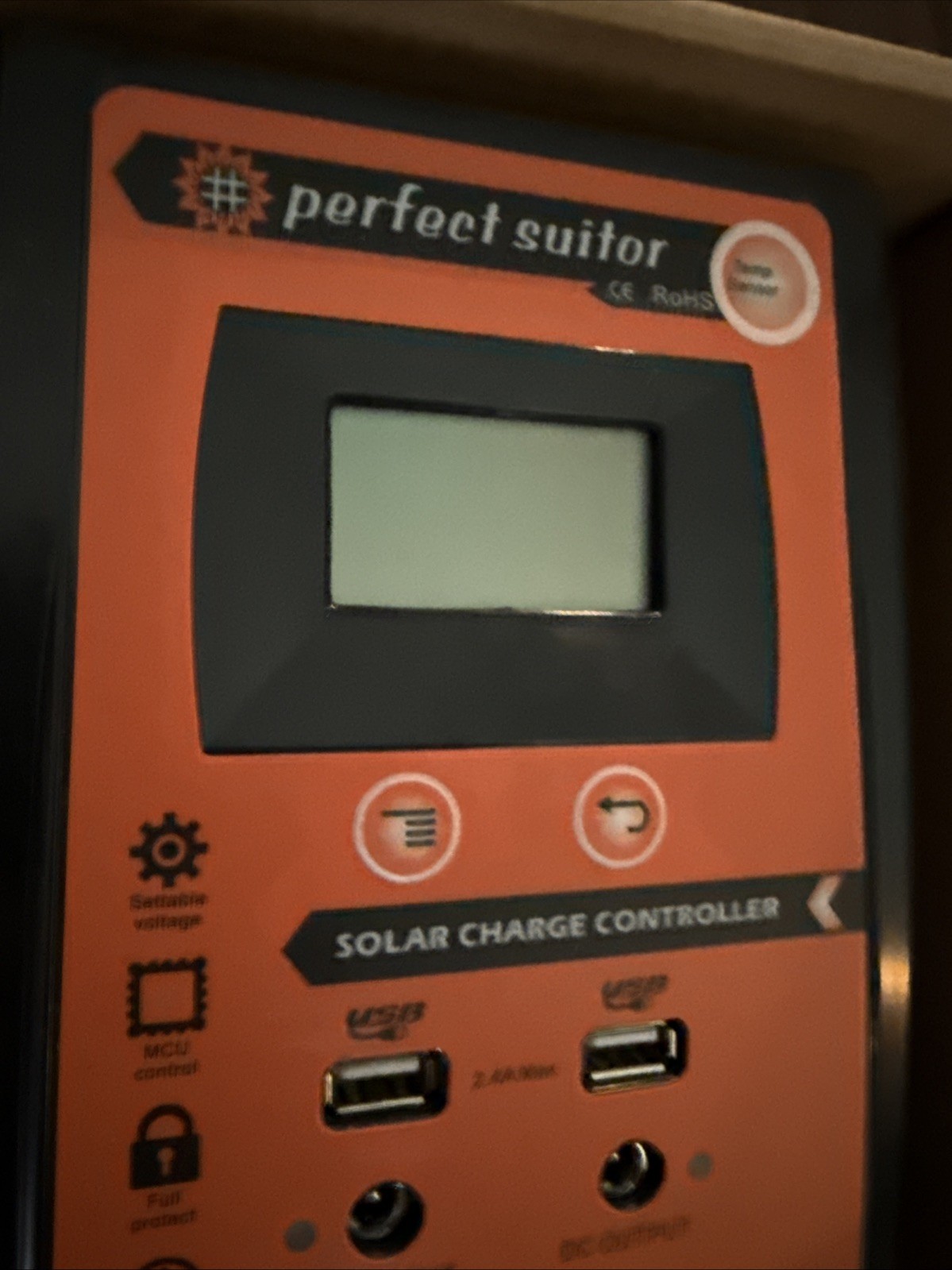 MPPT CHARGE CONTROLLER PVSC50A 50A 12VDC/24VDC 50V TESTED AND WORKING ☀️⚡🔋