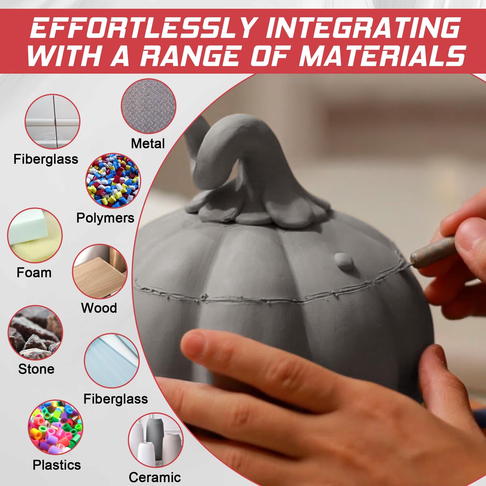 Epoxy Clay, Magic Sculpt 2 Part Modeling 1 Pound, Natural