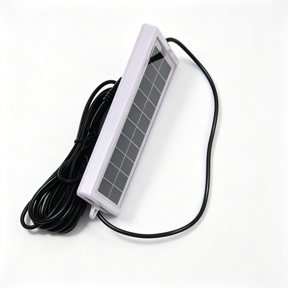 USB-C Solar Panel For 3W 5V Output for For 3.7V 5V Batteries For 3 Meter Cable