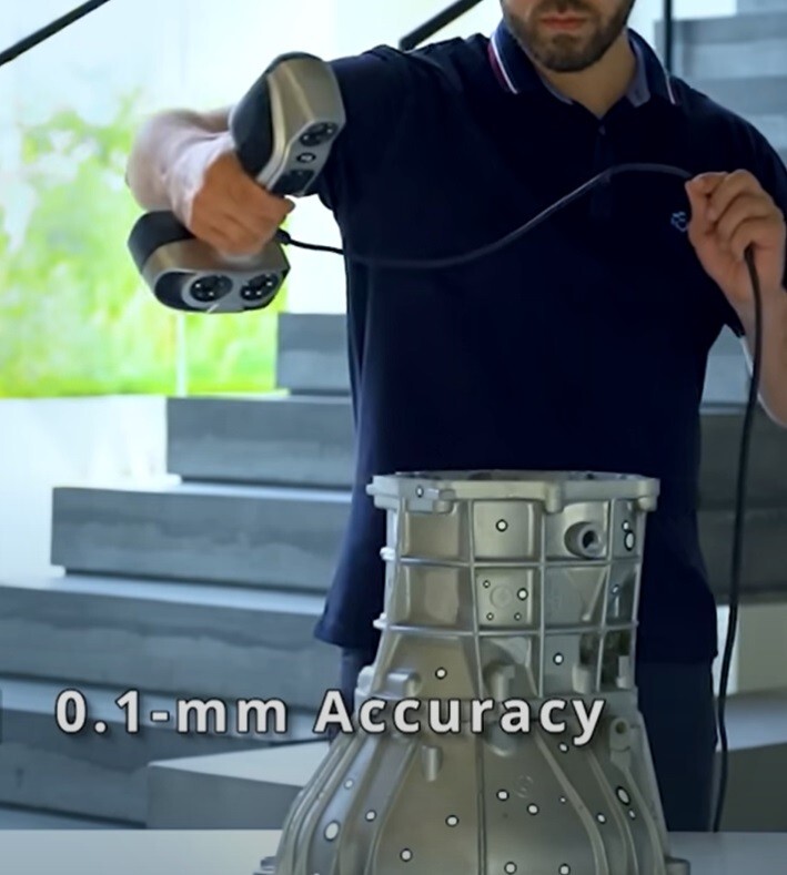 Precision with Scantech iReal M3 3D Scanner - Outperforms the Shining EinScan