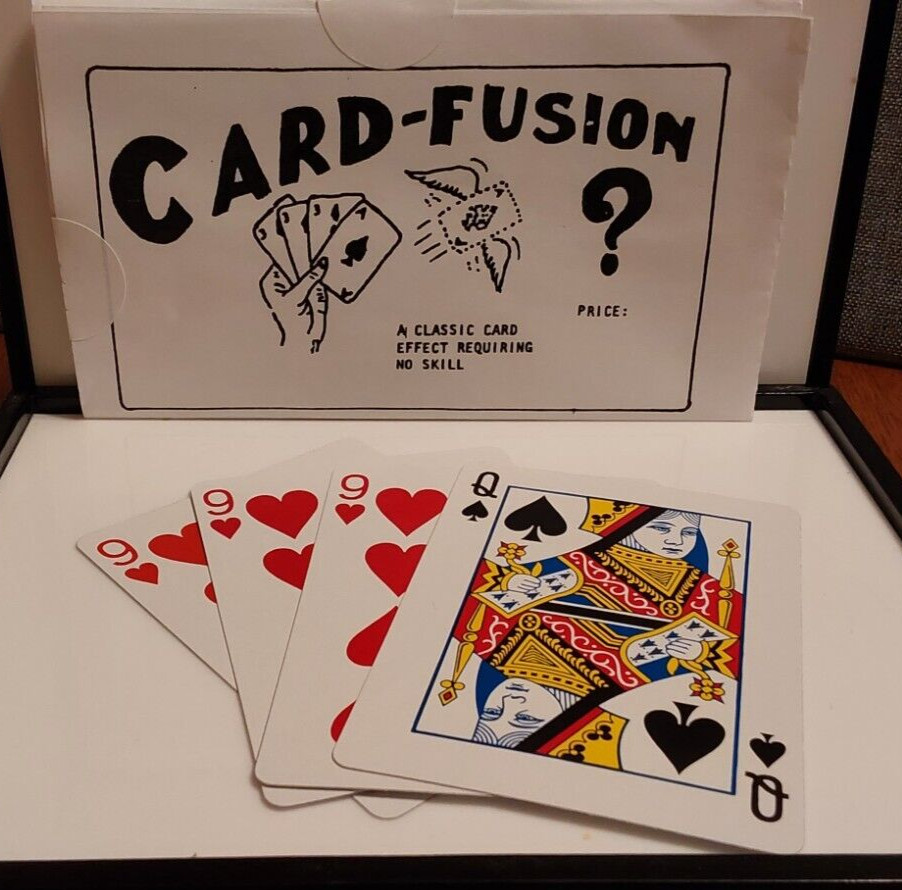 Card-Fusion Classic Card Magic Effect - Close-Up Magic