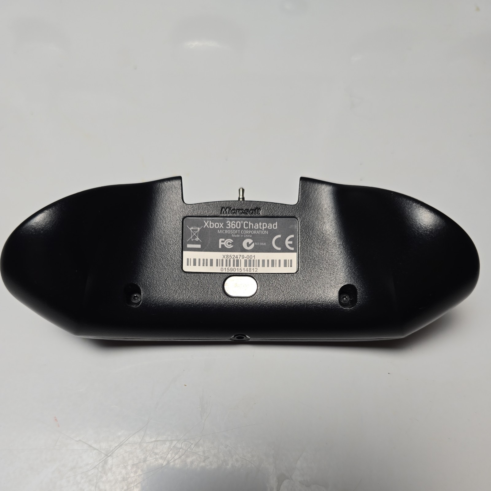 Microsoft Xbox 360 Keyboard Chat Pad - Black - Good Condition