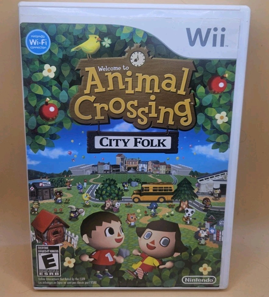 Animal Crossing: City Folk Nintendo Wii | Case Only No Game Or Manual Authentic