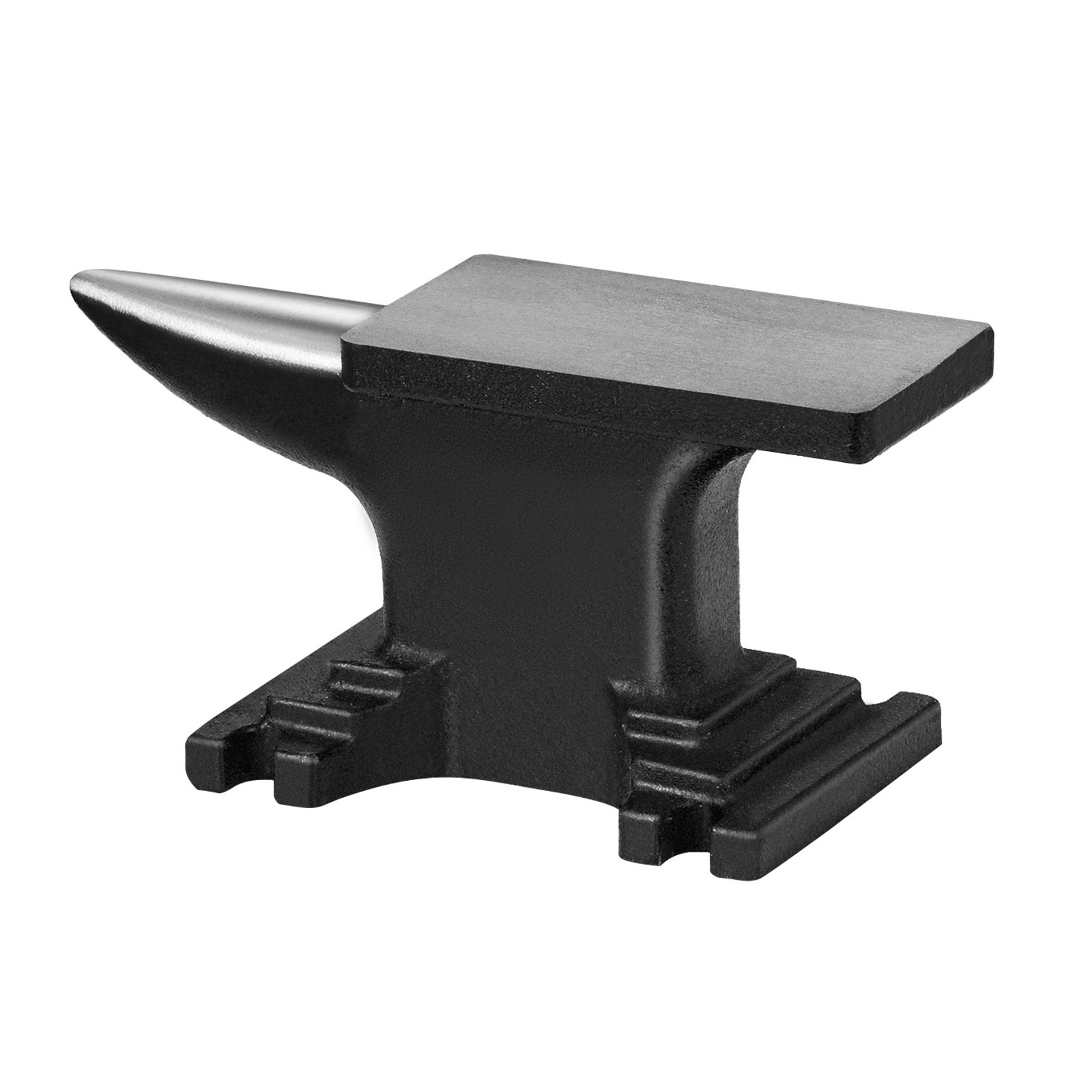 Uimoso Single Horn Anvil Cast Steel Anvil8.8lbs Blacksmith for Forging Metalwork