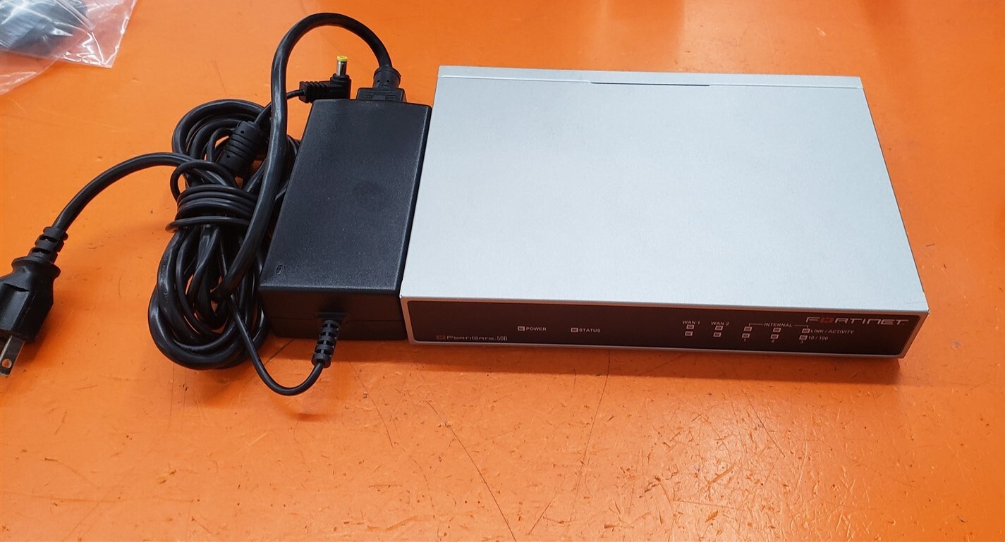 ⭐️⭐️⭐️⭐️⭐️ Fortinet FG-50B Multi-Threat Manager Firewall w Power Supply