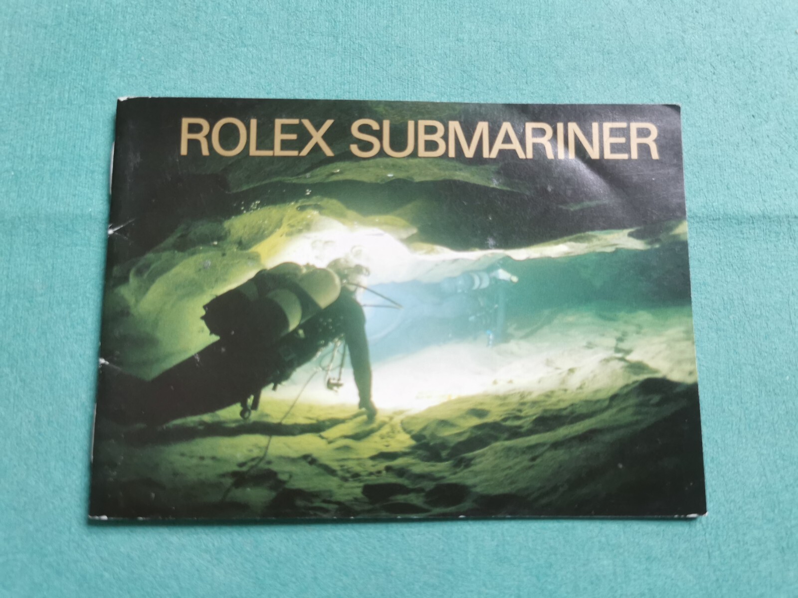 Rolex vintage booklet spanish language 1995 for submariner or sea-dweller models