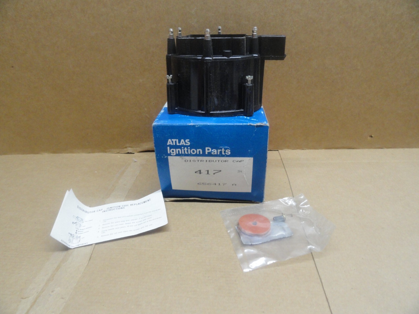 NORS ATLAS 417 Distributor Cap NEW old stock