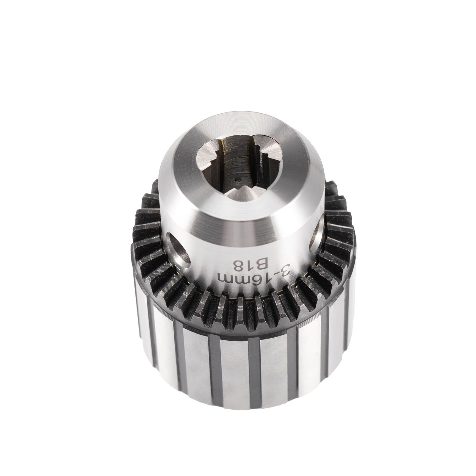 5/8 Heavy Duty Drill Chuck with MT2 Arbor 3/8-16 Drawbar Thread - Includes K...