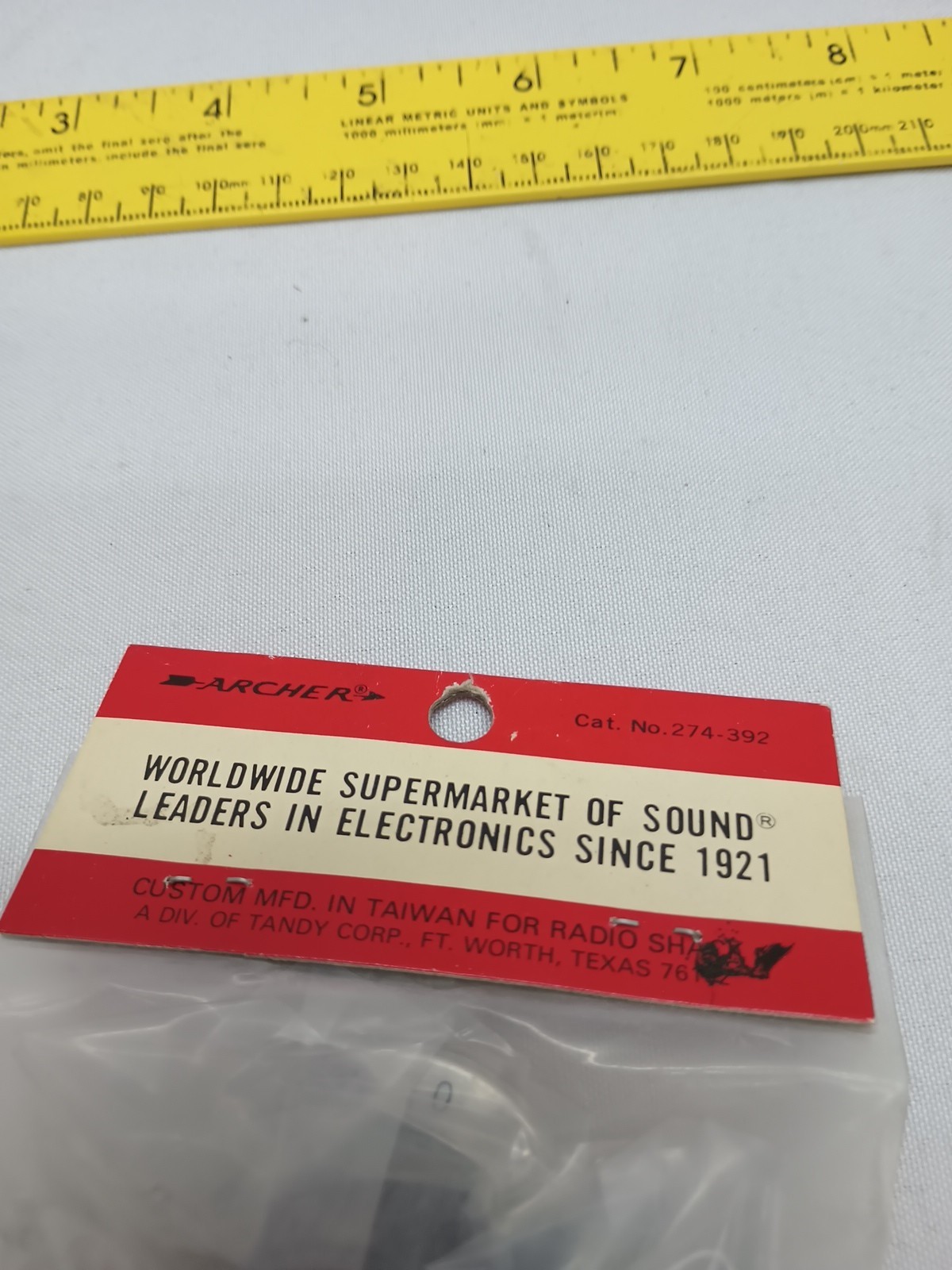 Archer 274-392 Communication Type Knobs (Pack of 3)