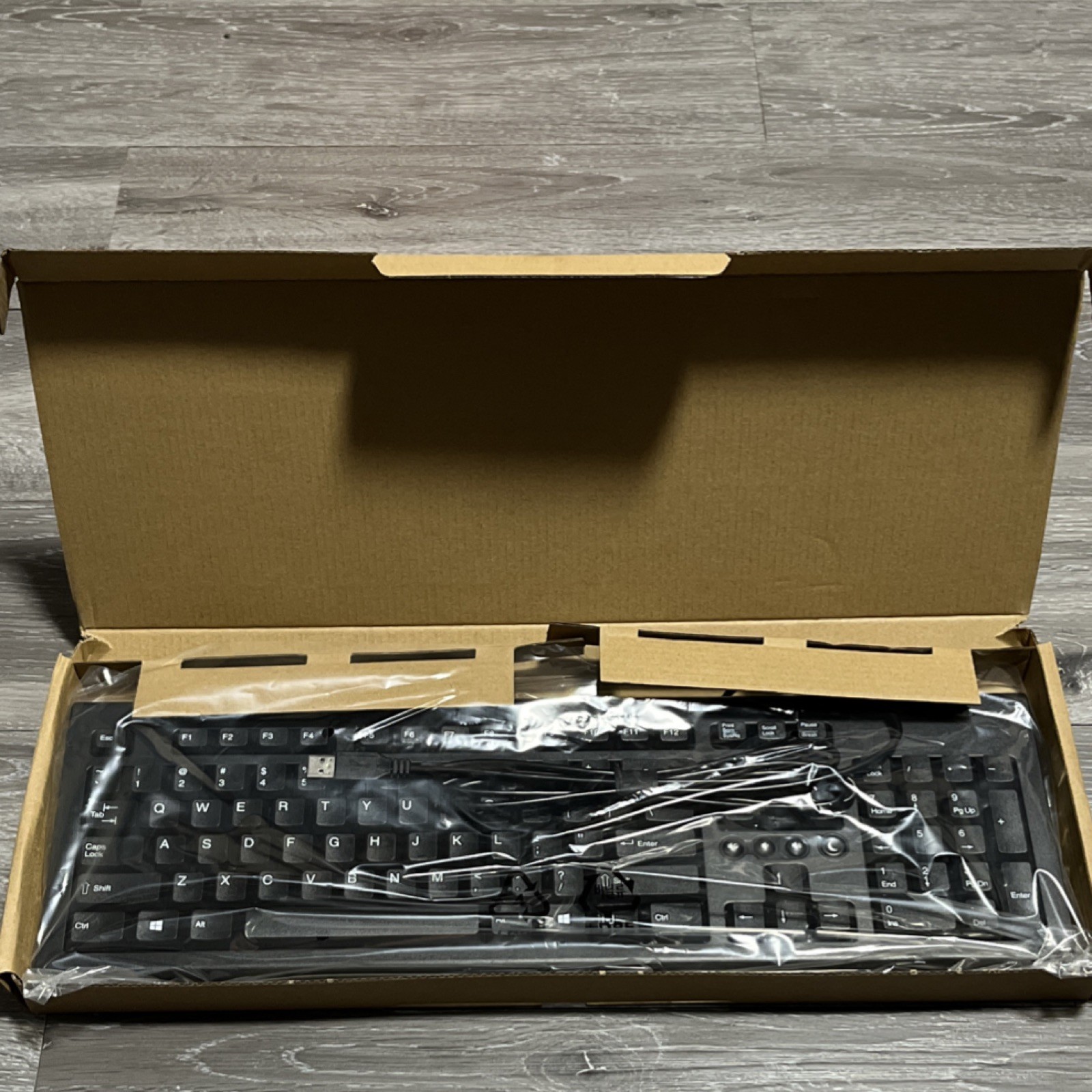 Black Wired Standard Keyboard G8757-001 QWERTY Layout Computer Keyboard