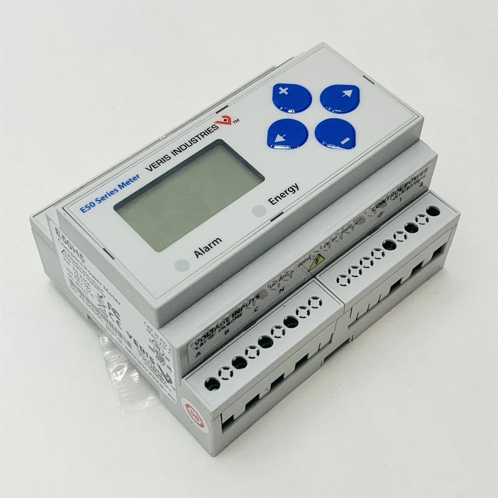 Veris E50H5 Advanced DIN Rail BACnet Energy Monitoring Compact Power Meter