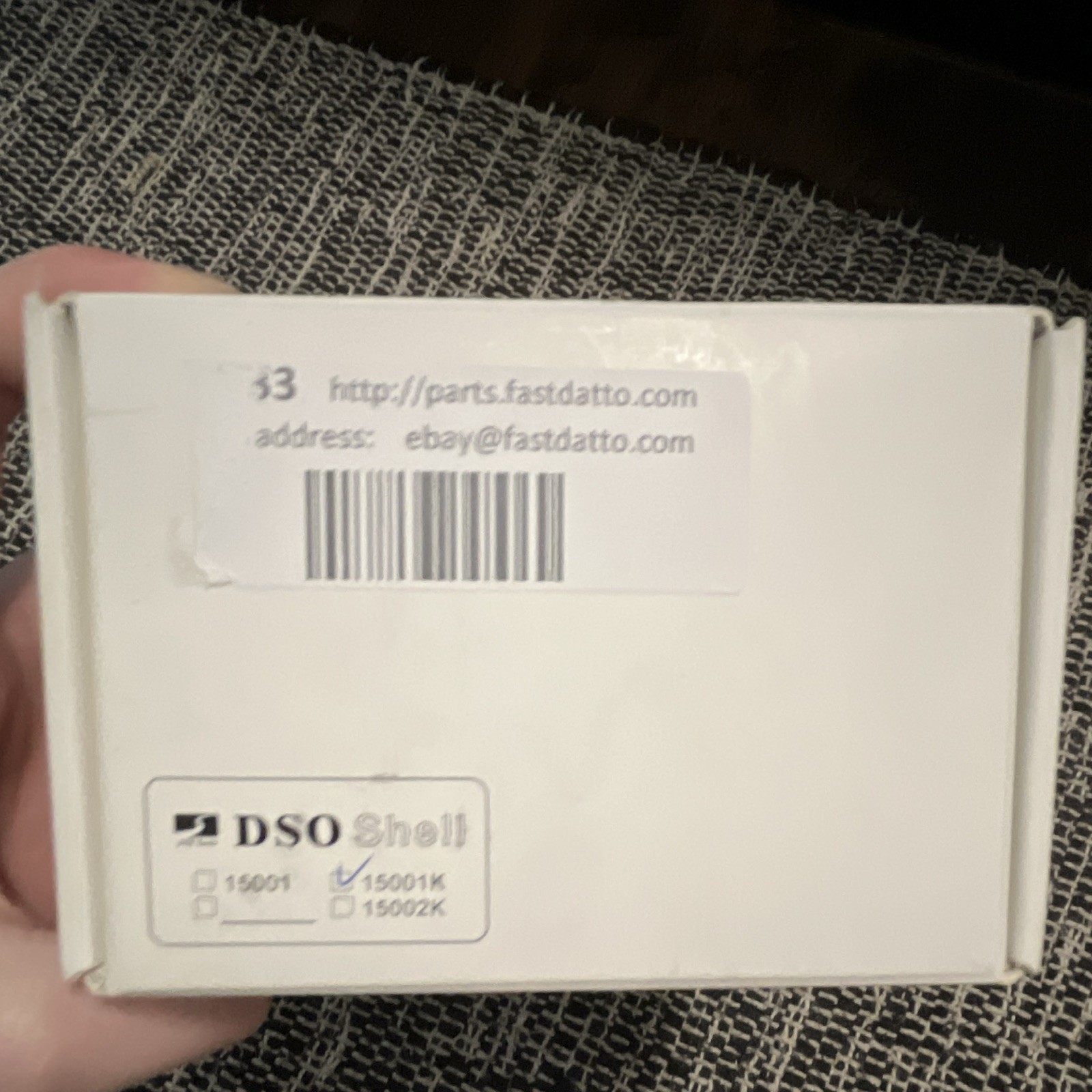 DSO Shell 15001K DIY Kit Oscilloscope w/ User Manual and Case