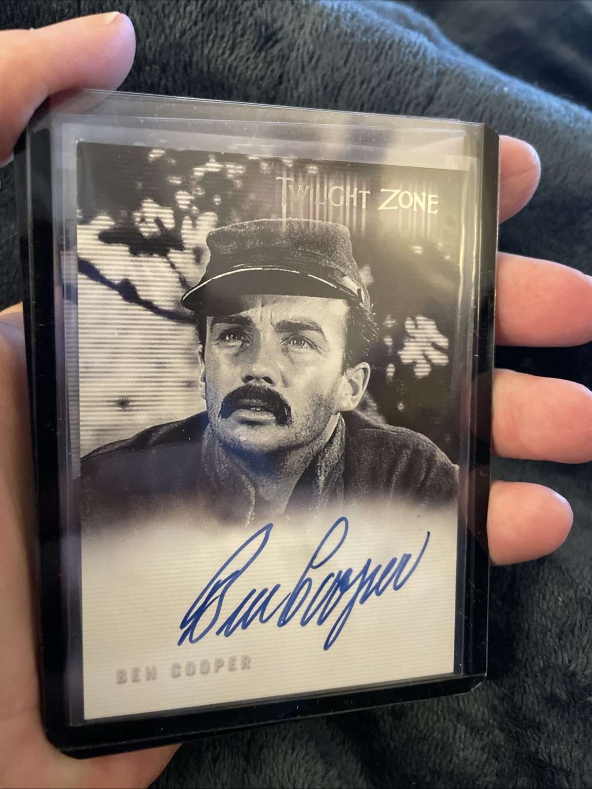 TWILIGHT ZONE SERIES 4 SCIENCE & SUPERSTITION A91 BEN COOPER DAUGER AUTOGRAPH