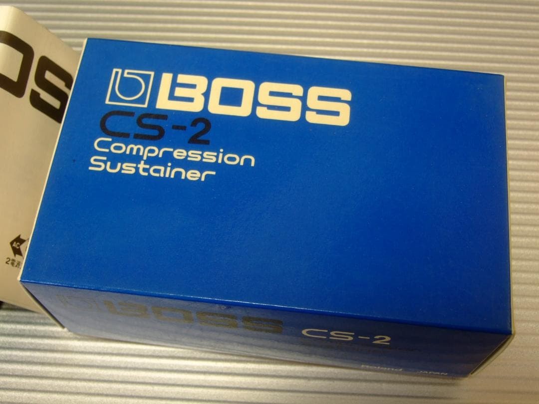 BOSS CS-2 Compression Sustainer Rare Vintage 1980s