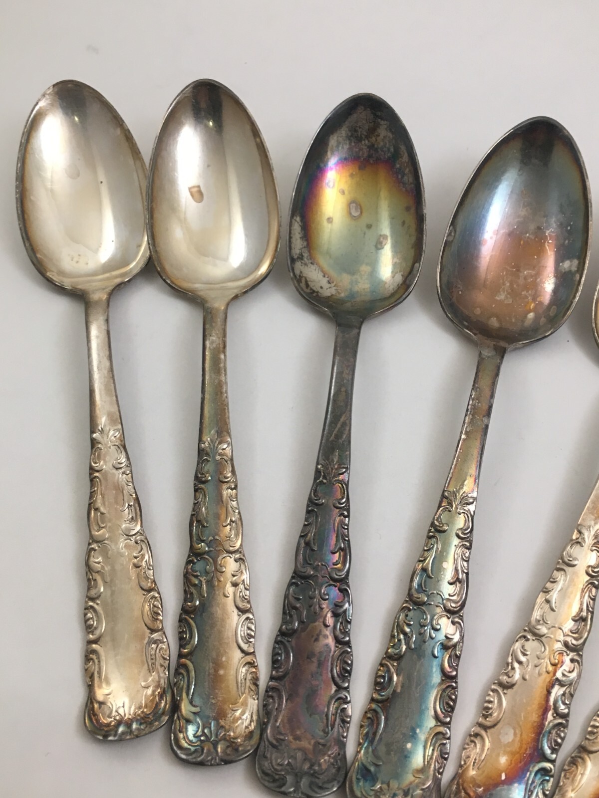 1847 Rogers Bros IS Portland Silverplate 6 Teaspoons Flatware