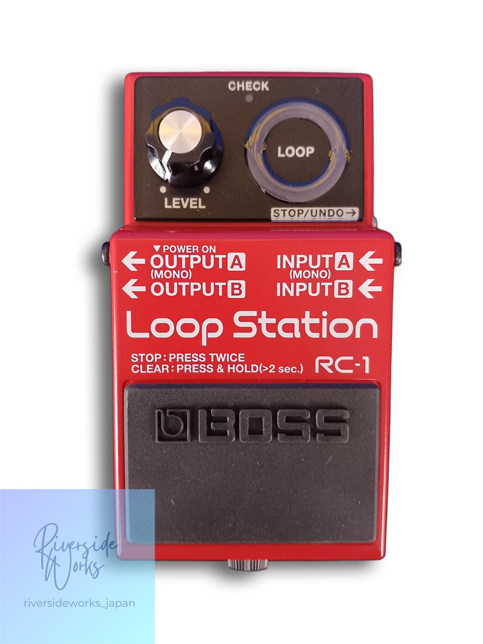 BOSS RC-1 Loop Station Pedal - Ideal for Live Performances JP