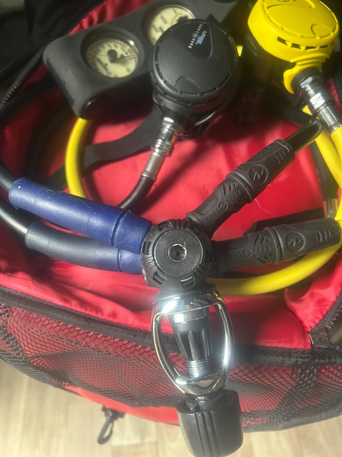 Aqualung Titan Regulator, Octo, Complete Setup just serviced