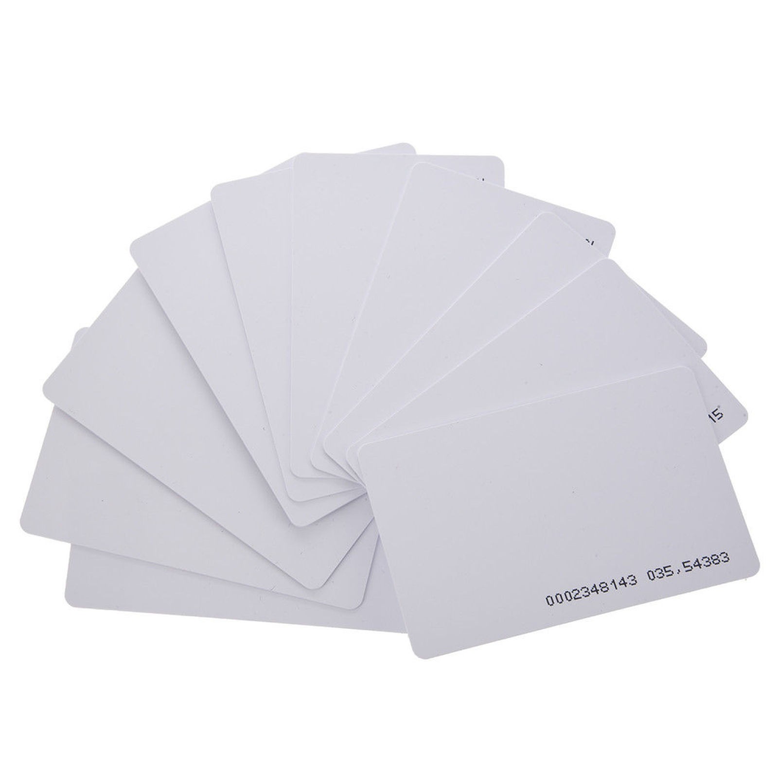 50* RFID 125Khz EM4100 TK4100 Proximity ID Cards Printable Access Control System