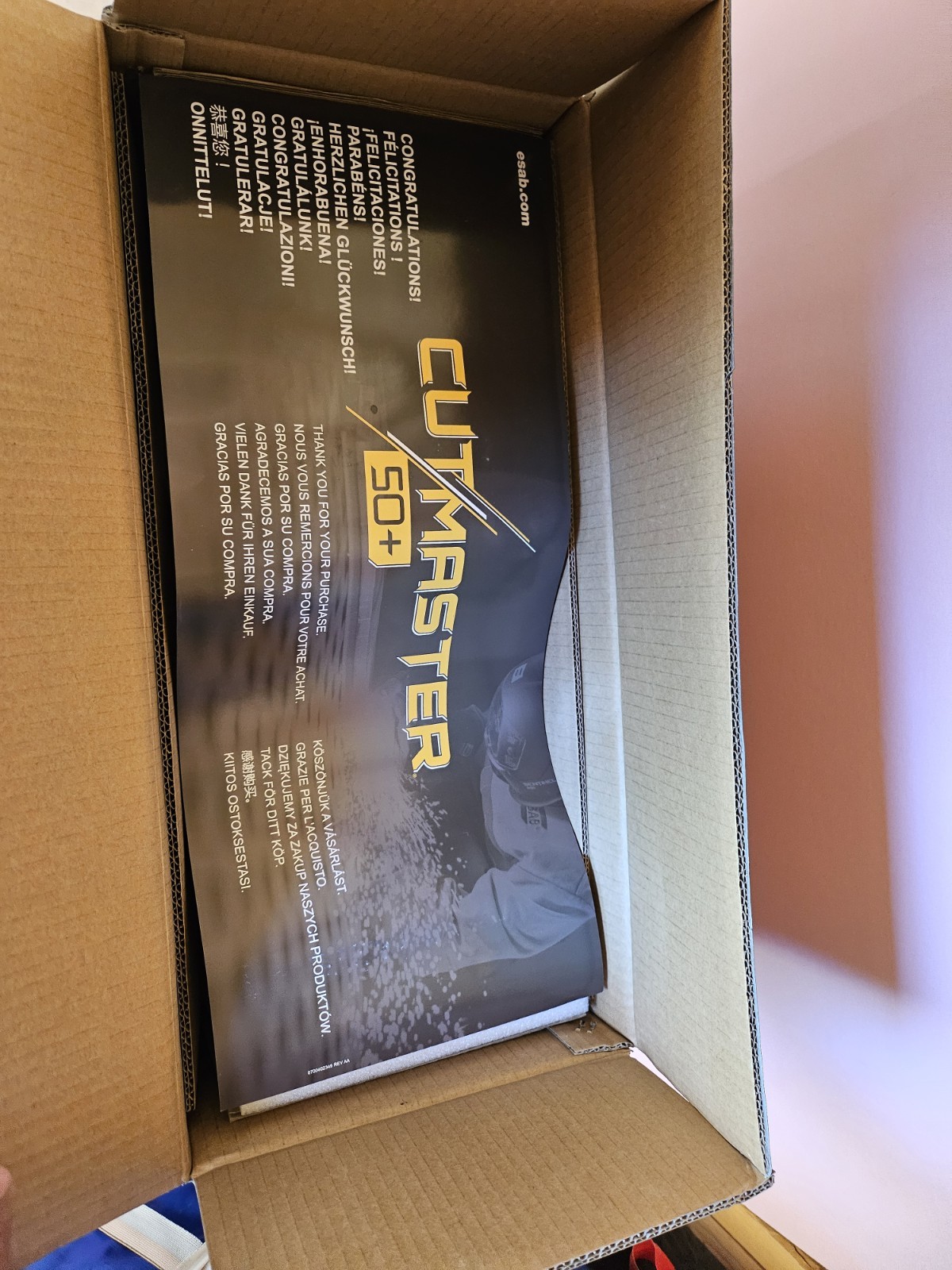 ESAB Cut Master Plasma Cutter 50+ New Opened Box