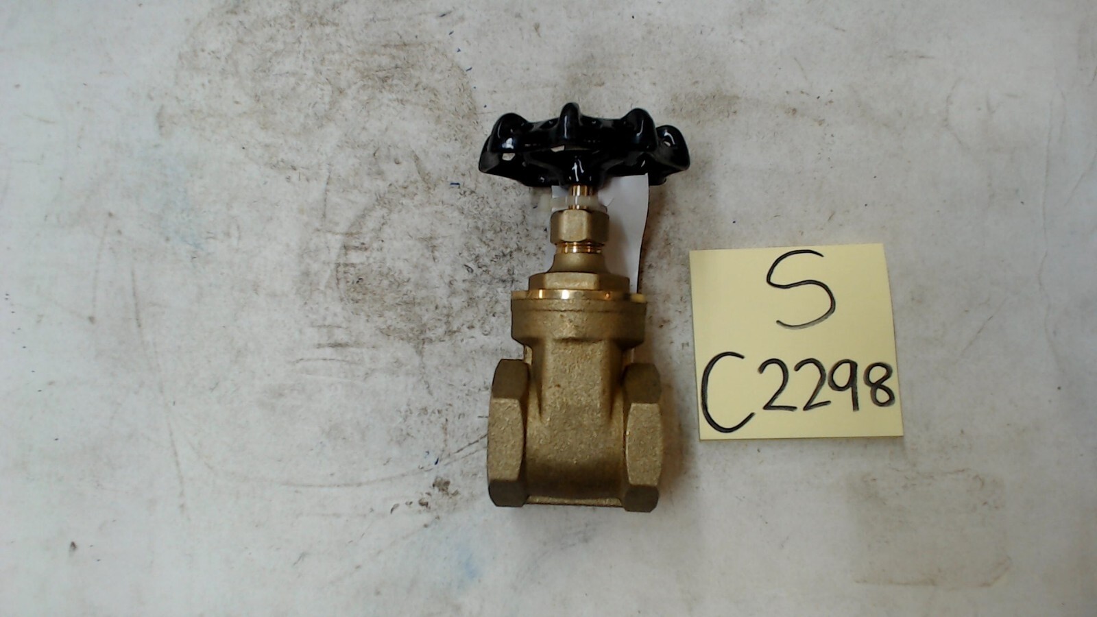 1 1/4 inch Brass Gate Valve (water, oil, gas)