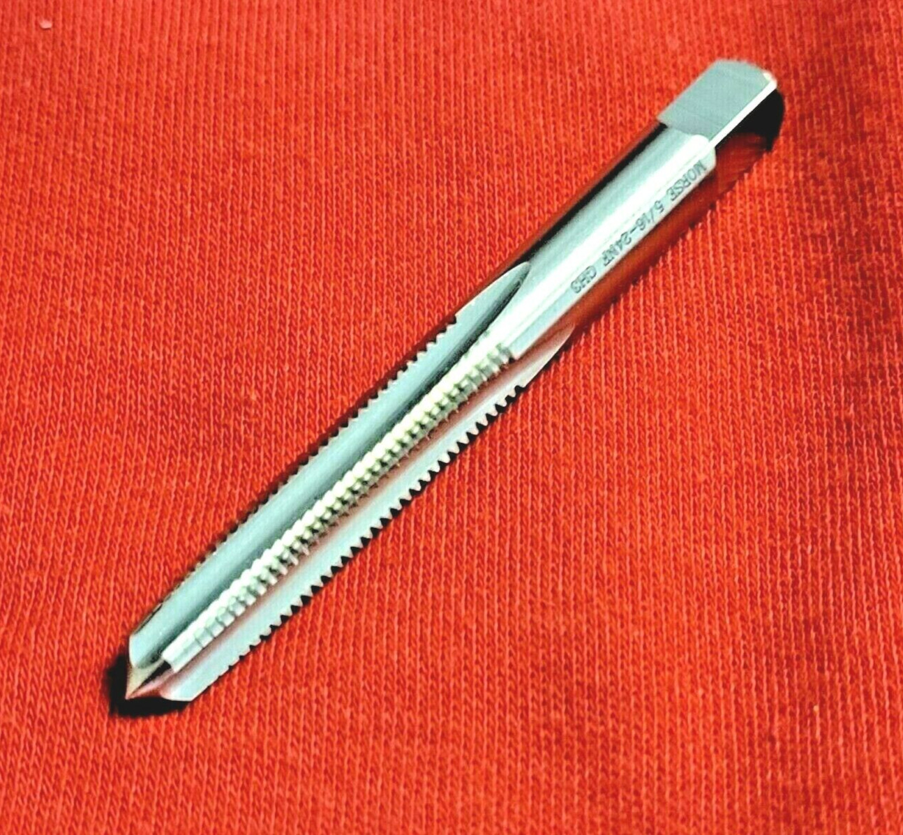5/16-24 NF Taper Hand Tap Morse MT3732306 HSS RH 4Flute  Starter Hand GH3 USA