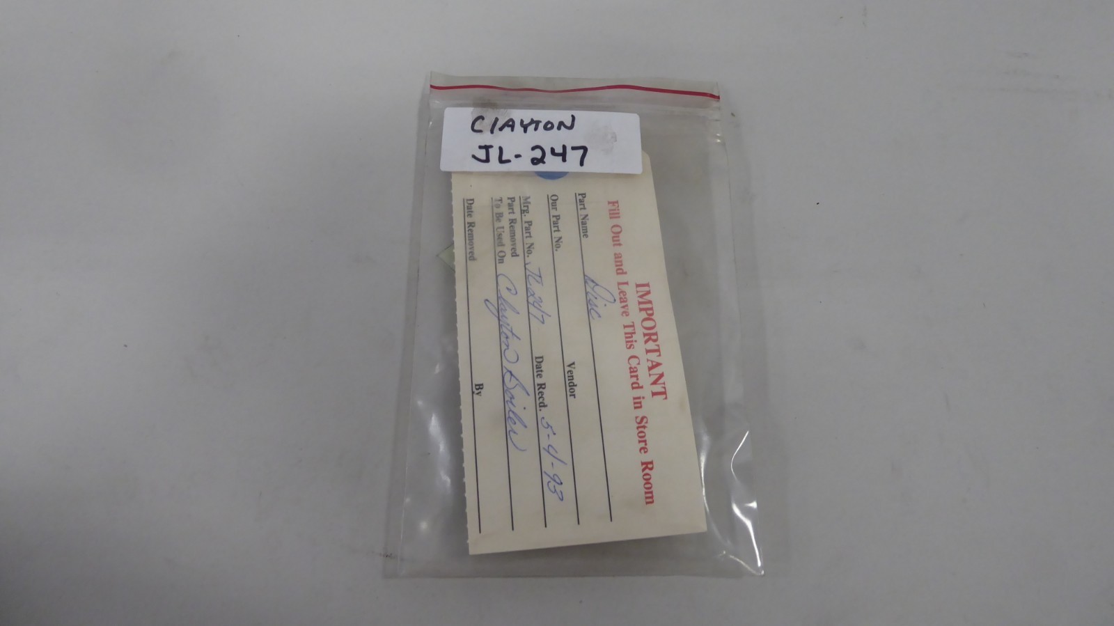 Clayton Boiler JL-247 Disc JL247