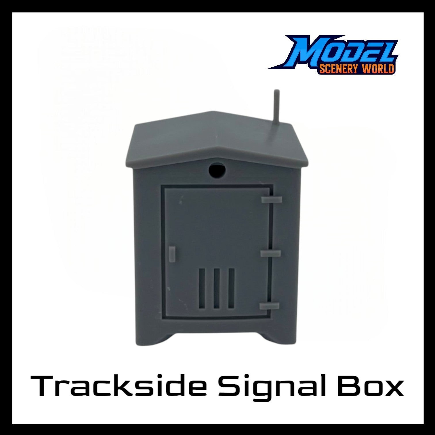HO Scale 1:87Trackside Signal Box Structure