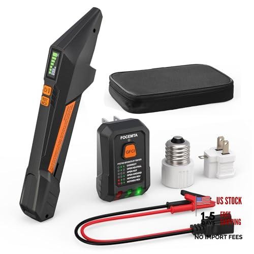 Circuit Breaker Finder & GFCI Outlet Tester - Digital Receiver with Color