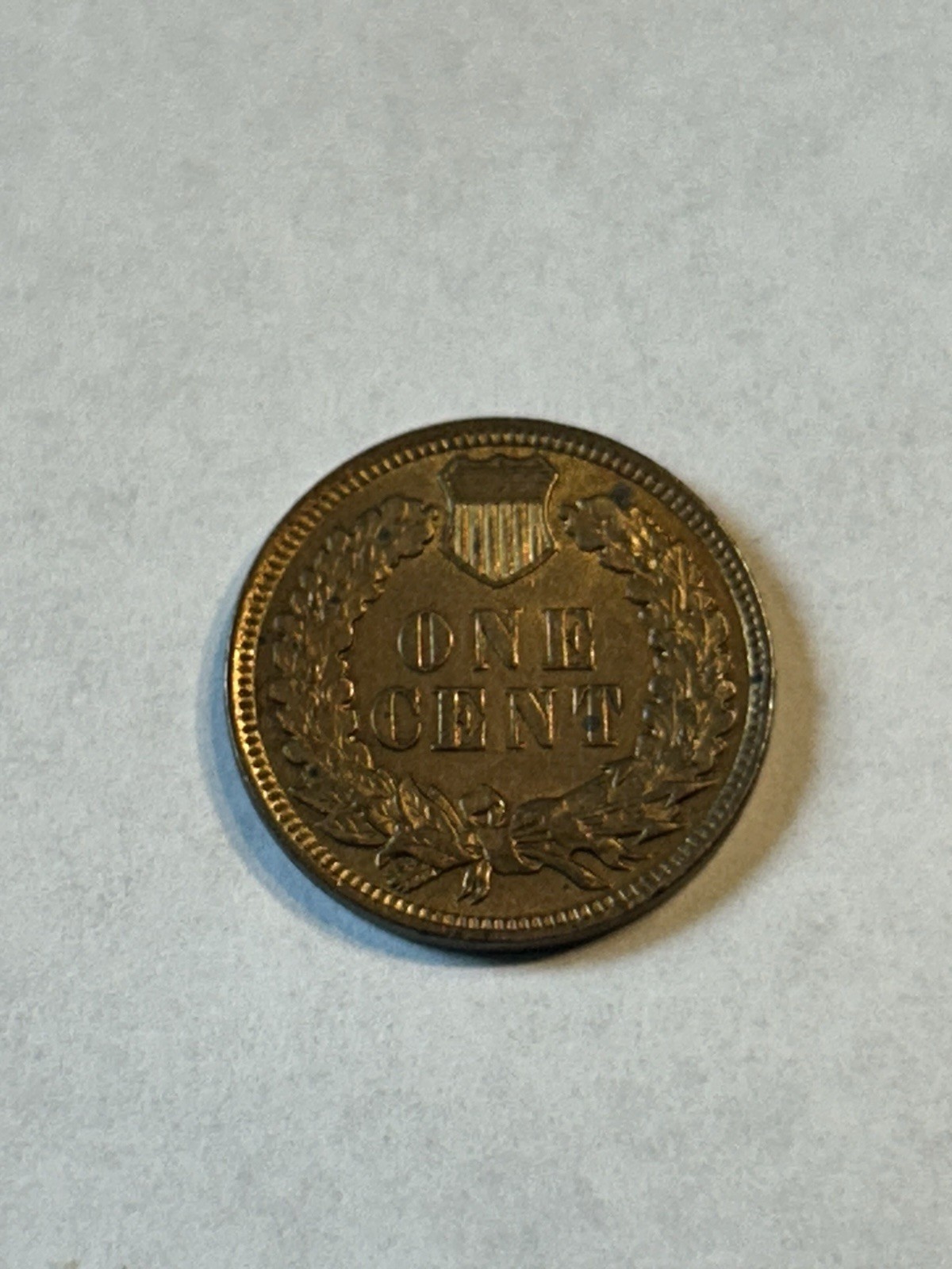 1907 Indian Cent AU+