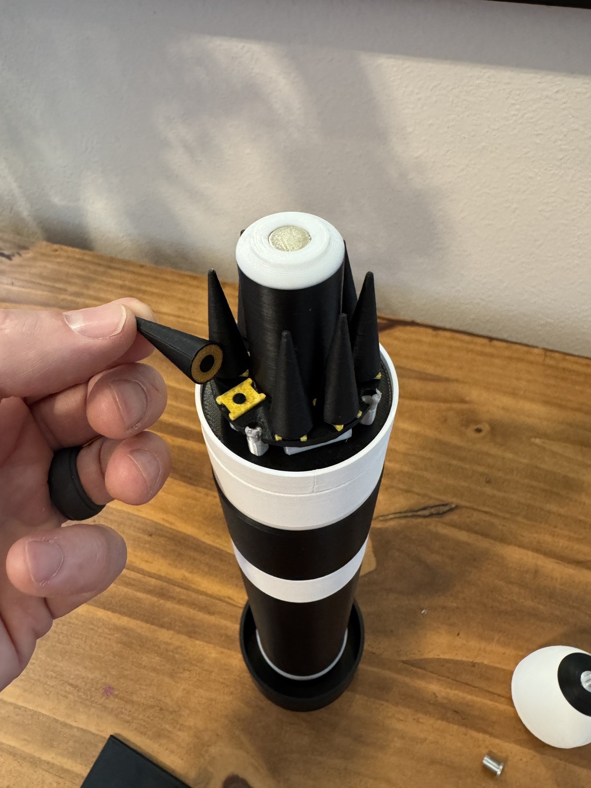 Trident II D5 SLBM Desk Model Display Piece, 3D Printed and Magnetically Coupled