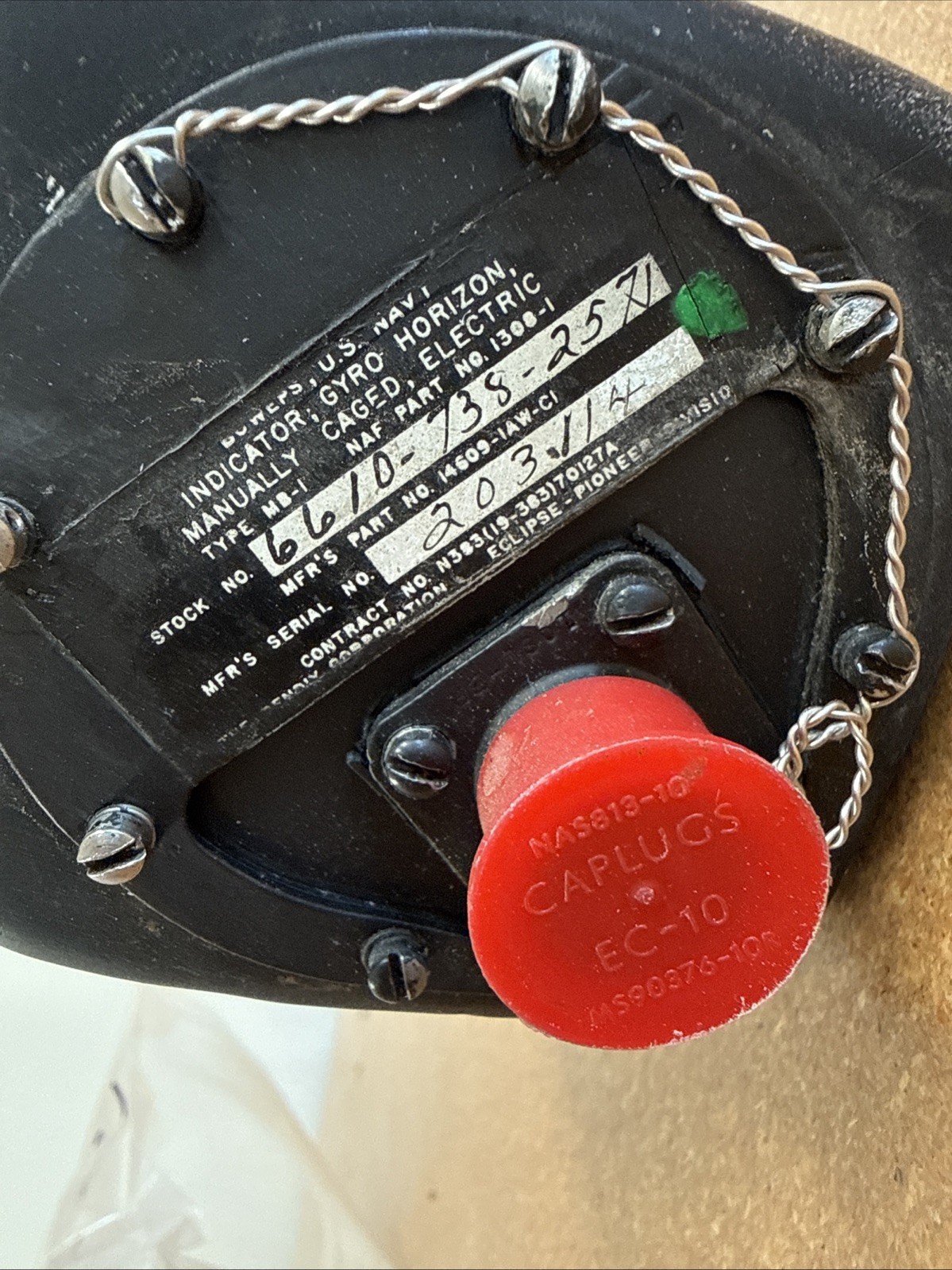 Indicator, Gyro, Altitude Indicator